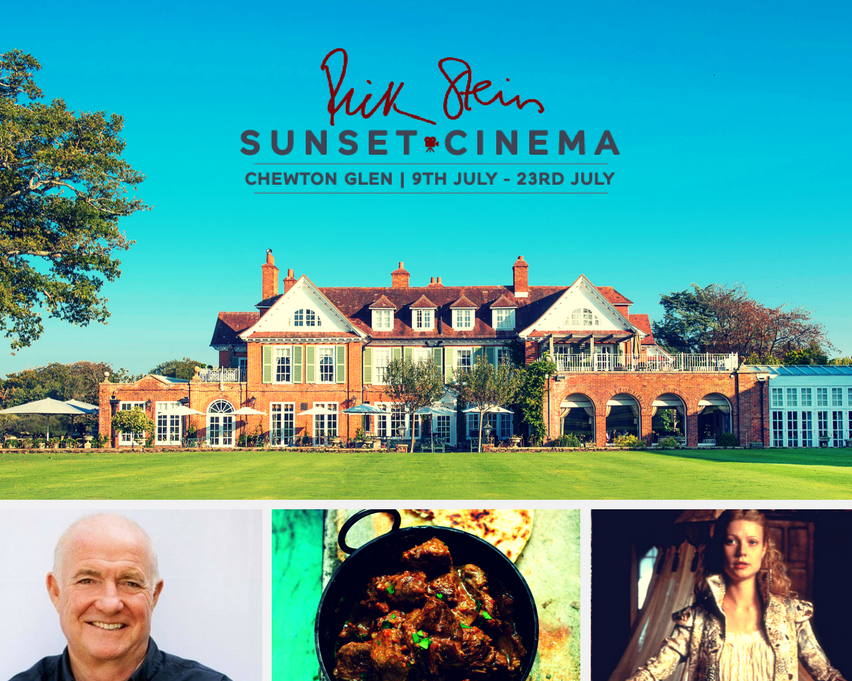 Competition time. WIN 2 tickets to the Rick Stein Sunset Cinema Pop Up Picture Co at Chewton Glen