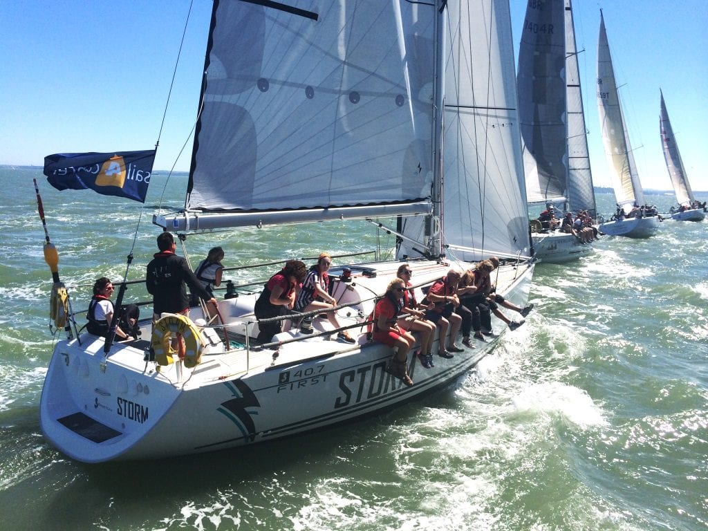 Lymington Seafood Festival supports  marine charity Sail 4 Cancer in it's 2nd year